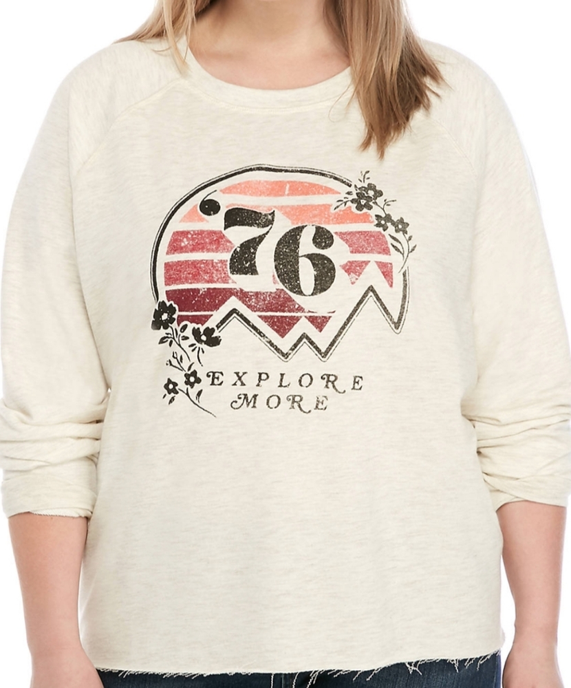 True‎ Craft '76 explore more graphic sweatshirt